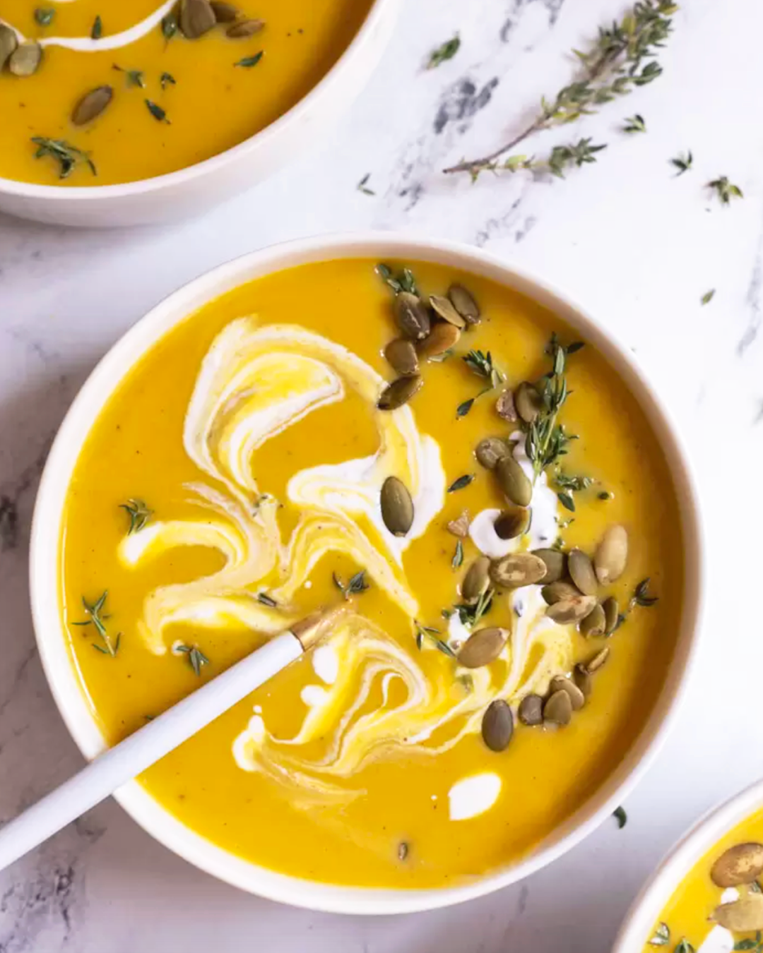 Spicy Vegan Butternut Squash Soup